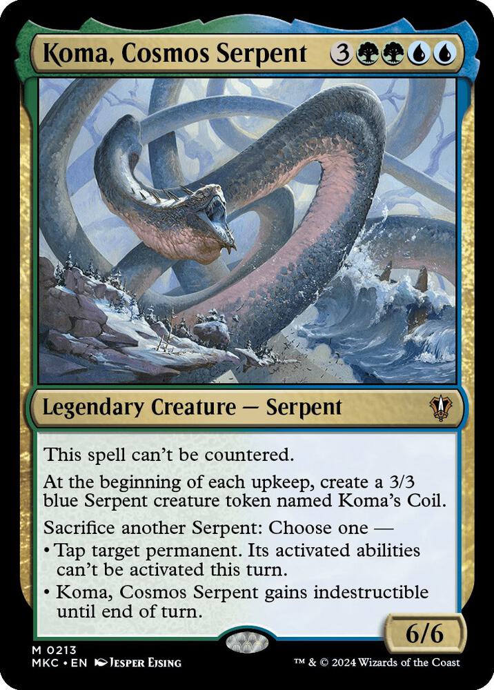 Koma, Cosmos Serpent [Commander: Murders at Karlov Manor] 213