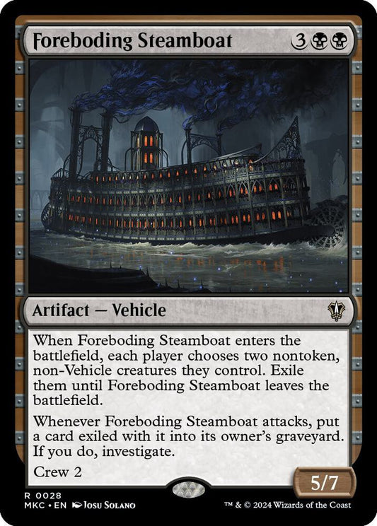 Foreboding Steamboat [Commander: Murders at Karlov Manor] 28