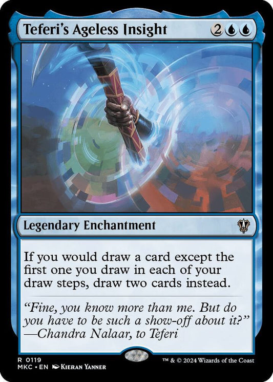 Teferi's Ageless Insight [Commander: Murders at Karlov Manor] 119