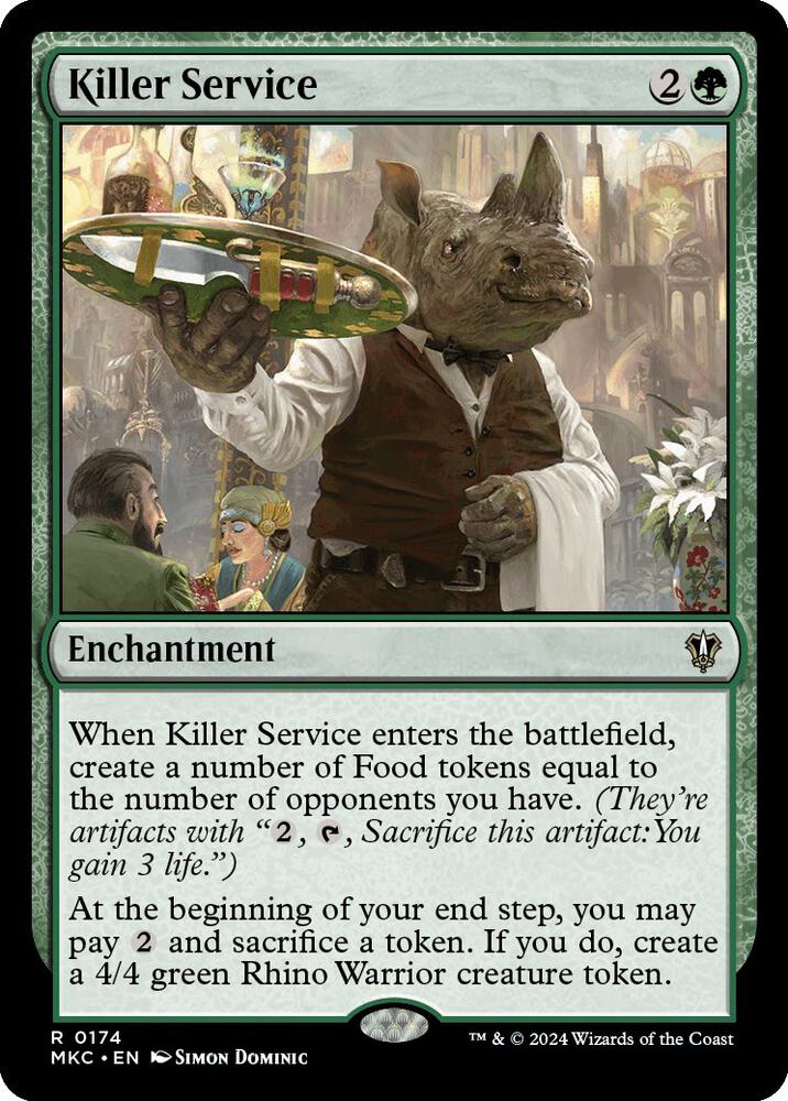 Killer Service [Commander: Murders at Karlov Manor] 174