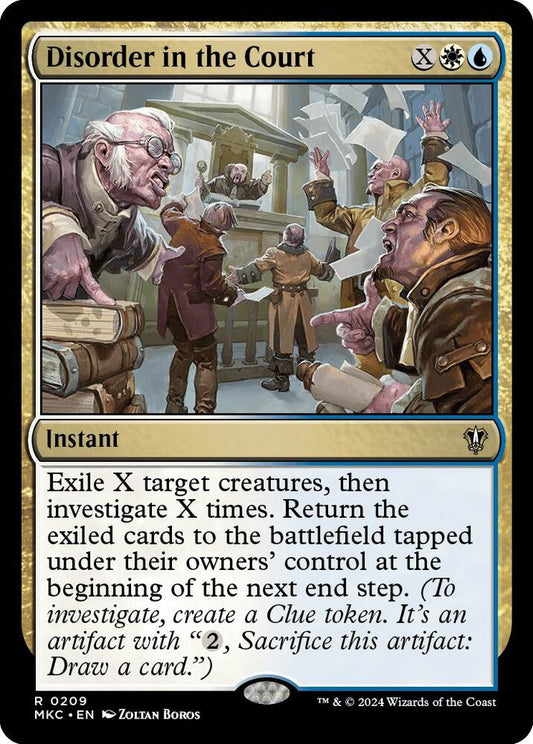 Disorder in the Court [Commander: Murders at Karlov Manor] 209