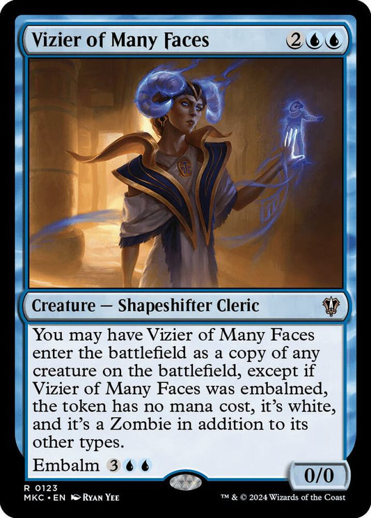 Vizier of Many Faces [Commander: Murders at Karlov Manor] 123