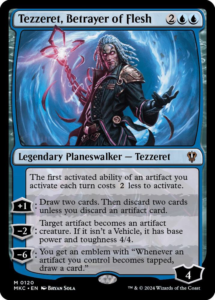 Tezzeret, Betrayer of Flesh [Commander: Murders at Karlov Manor] 120