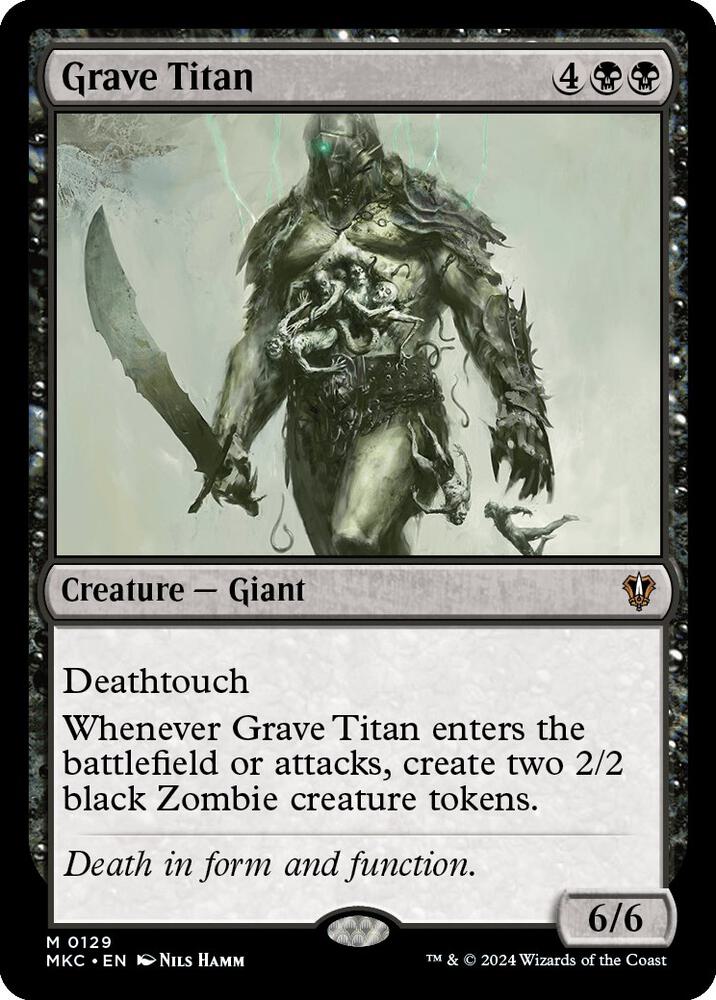 Grave Titan [Commander: Murders at Karlov Manor] 129