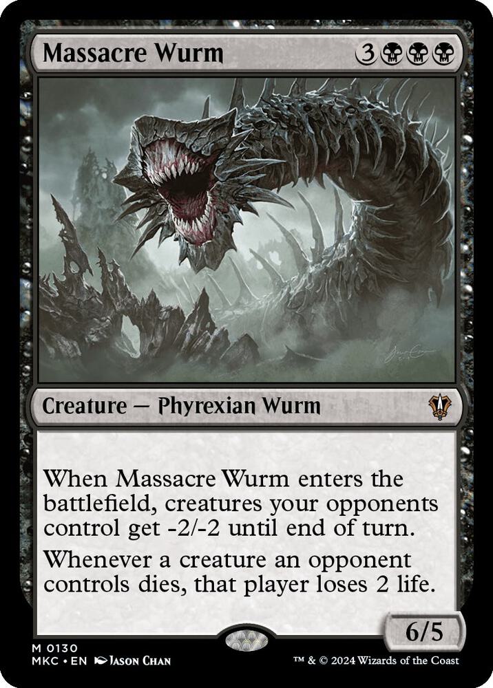 Massacre Wurm [Commander: Murders at Karlov Manor] 130