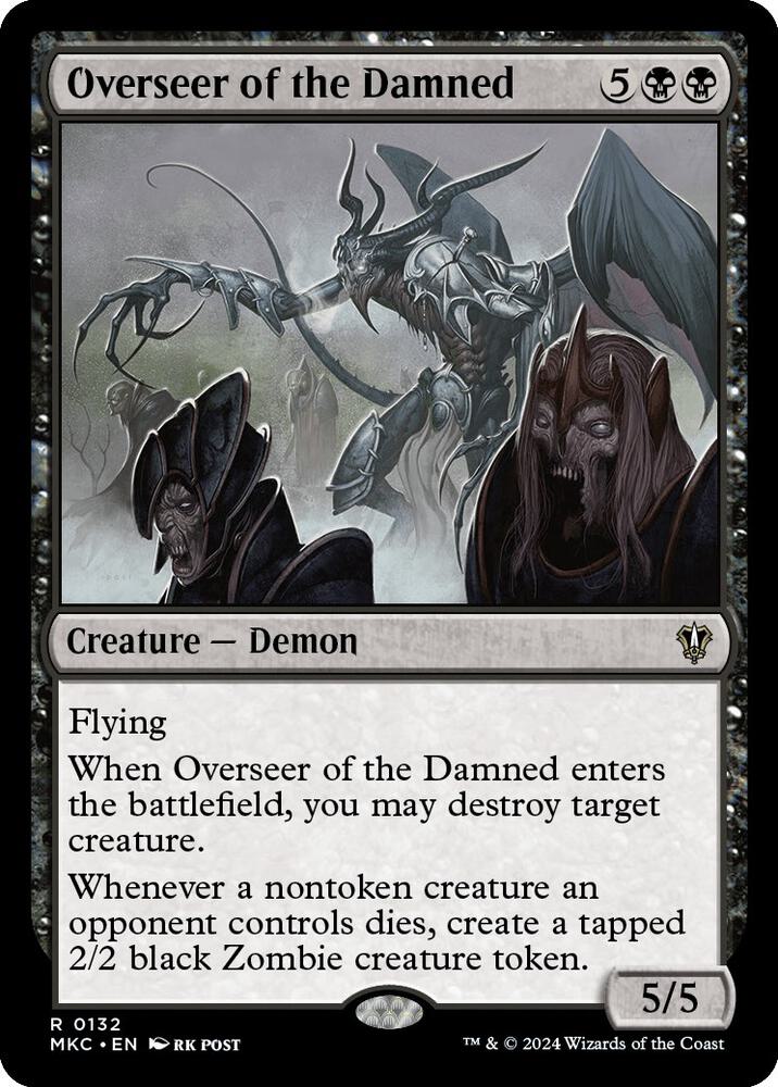 Overseer of the Damned [Commander: Murders at Karlov Manor] 132