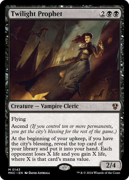 Twilight Prophet [Commander: Murders at Karlov Manor] 143