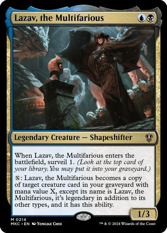 Lazav, the Multifarious [Commander: Murders at Karlov Manor] 214