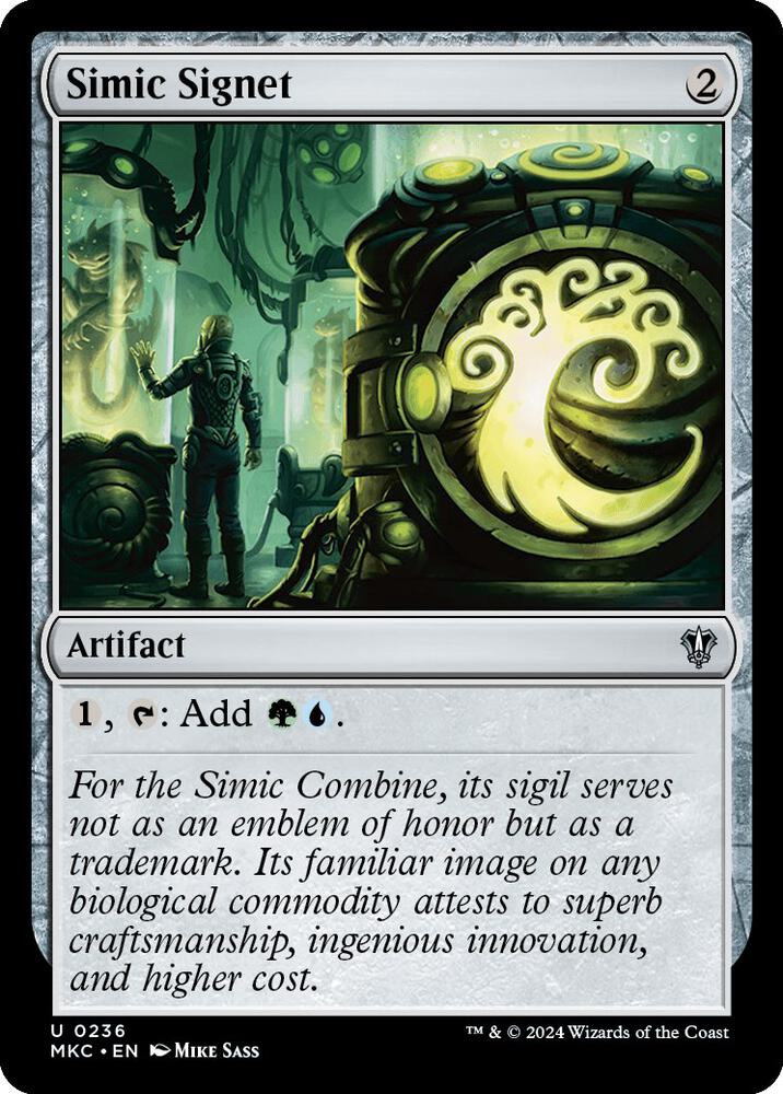 Simic Signet [Commander: Murders at Karlov Manor] 236
