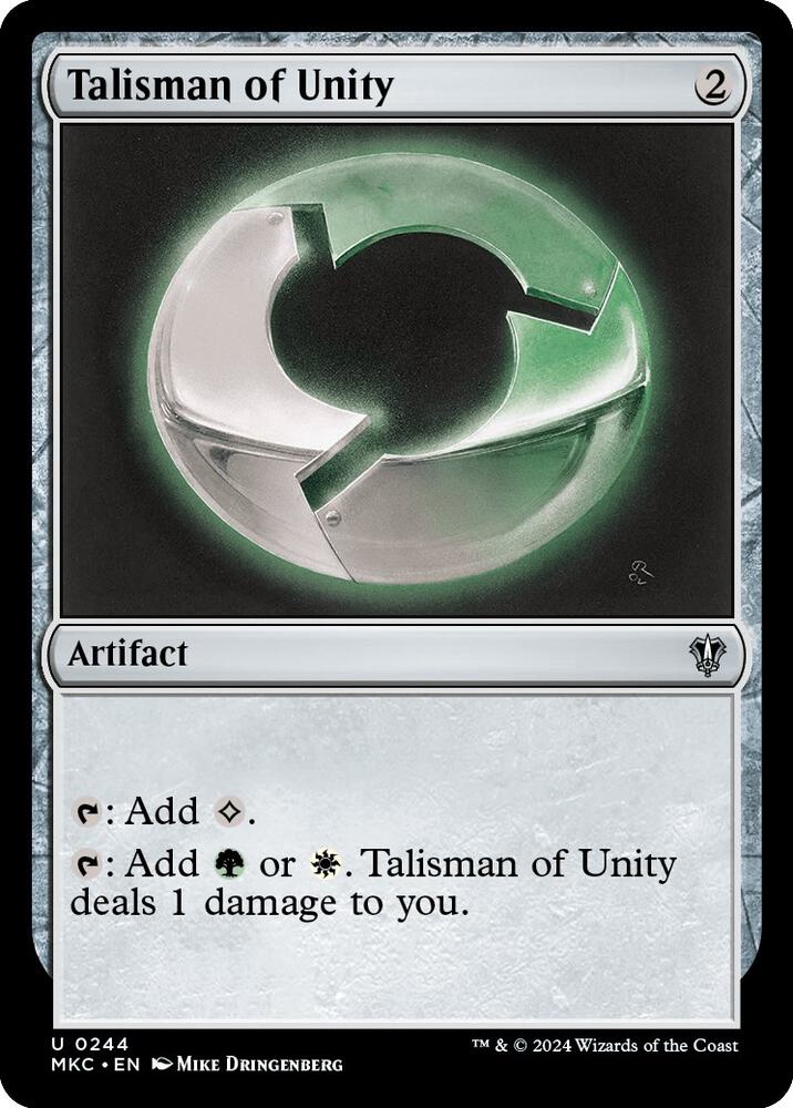 Talisman of Unity [Commander: Murders at Karlov Manor] 244