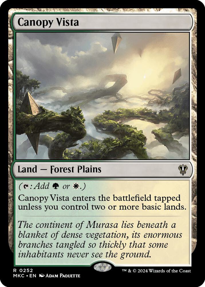 Canopy Vista [Commander: Murders at Karlov Manor] 252