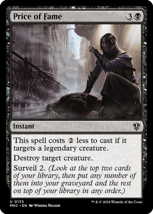 Price of Fame [Commander: Murders at Karlov Manor] 135