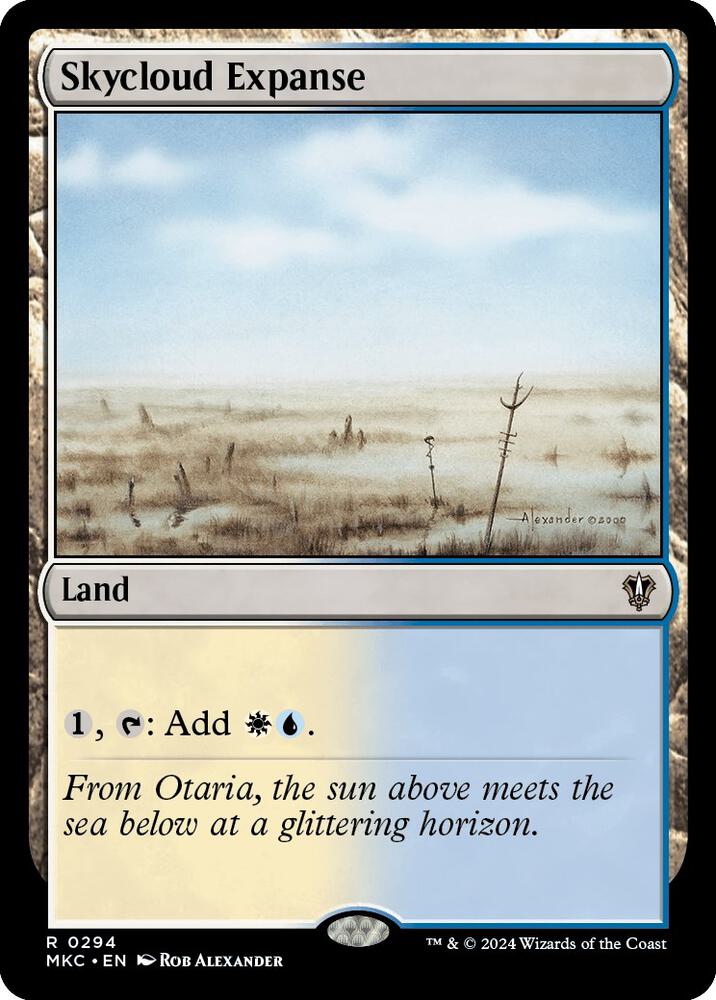 Skycloud Expanse [Commander: Murders at Karlov Manor] 294