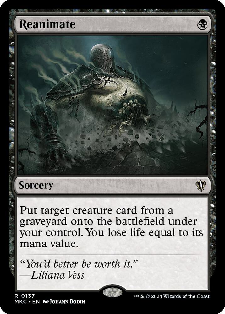 Reanimate [Commander: Murders at Karlov Manor] 137