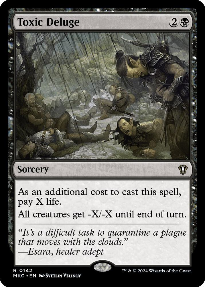 Toxic Deluge [Commander: Murders at Karlov Manor] 142