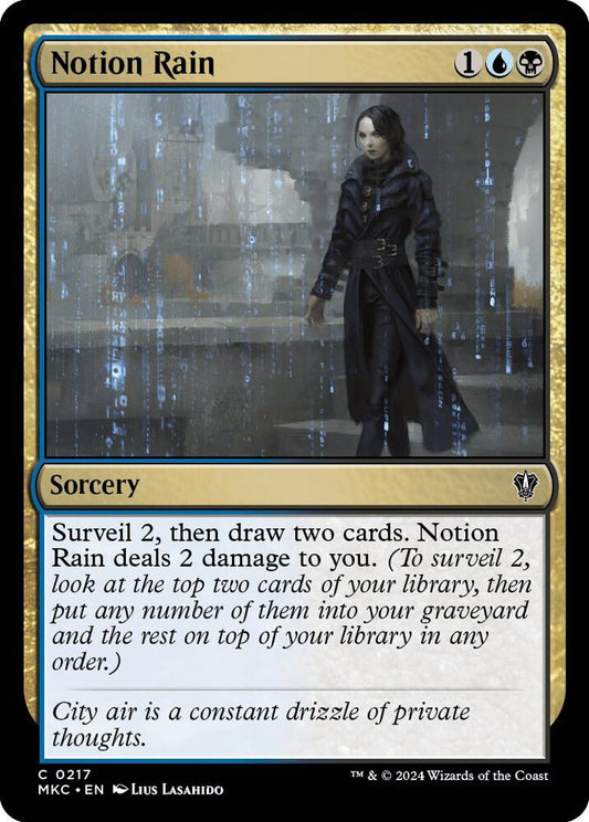Notion Rain [Commander: Murders at Karlov Manor] 217