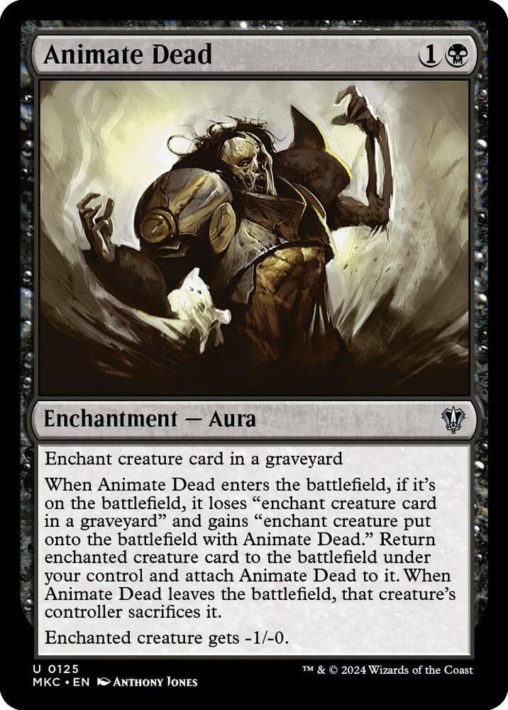 Animate Dead [Commander: Murders at Karlov Manor] 125
