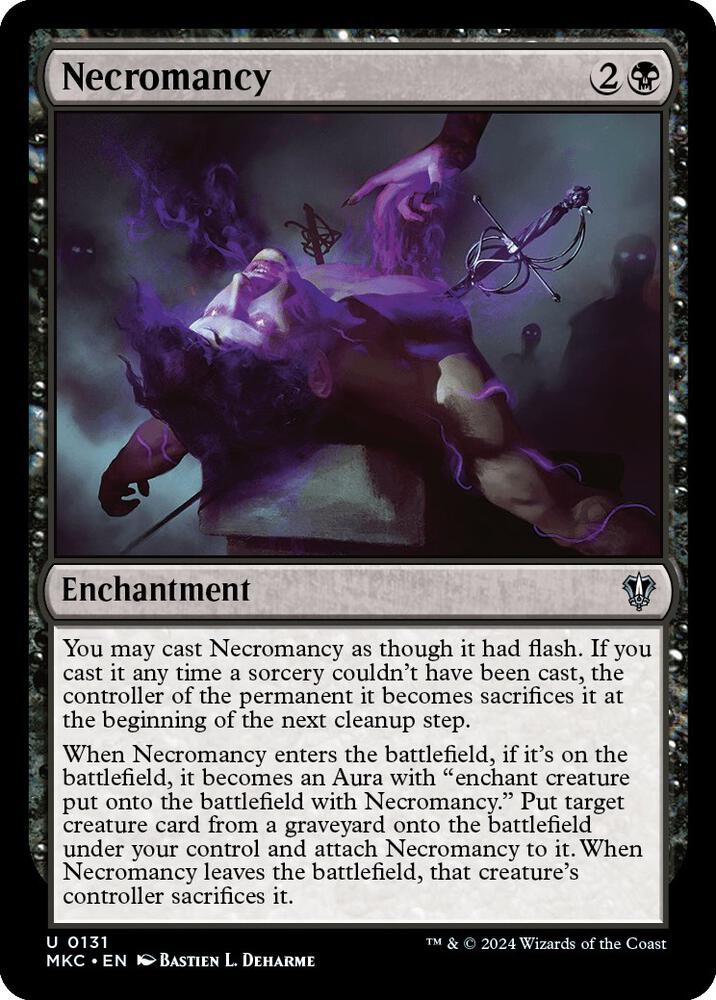 Necromancy [Commander: Murders at Karlov Manor] 131