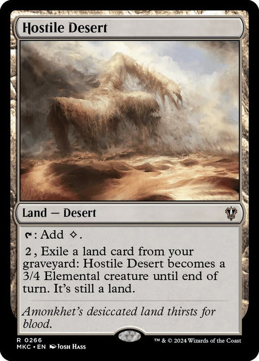 Hostile Desert [Commander: Murders at Karlov Manor] 266