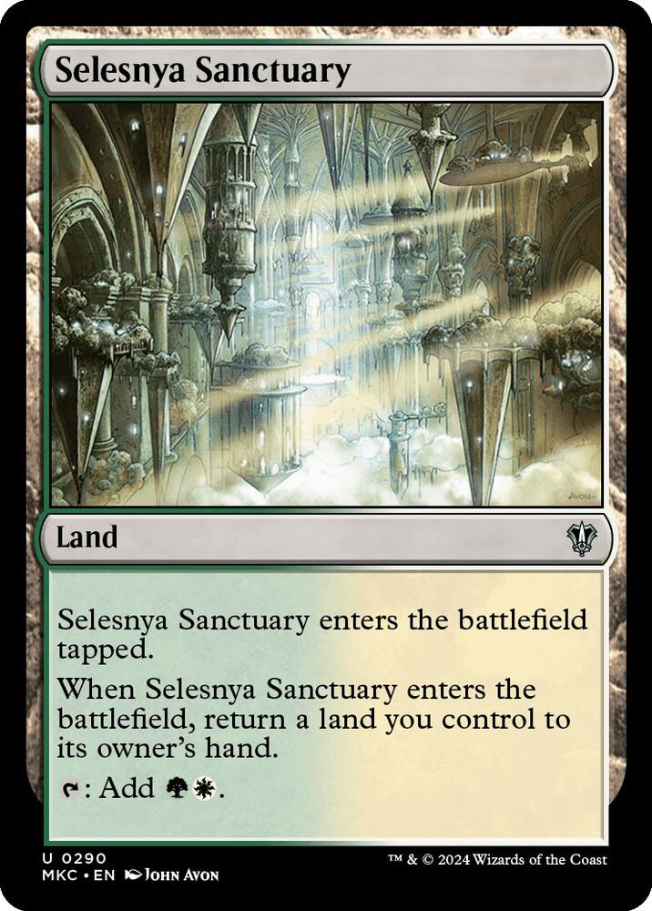Selesnya Sanctuary [Commander: Murders at Karlov Manor] 290