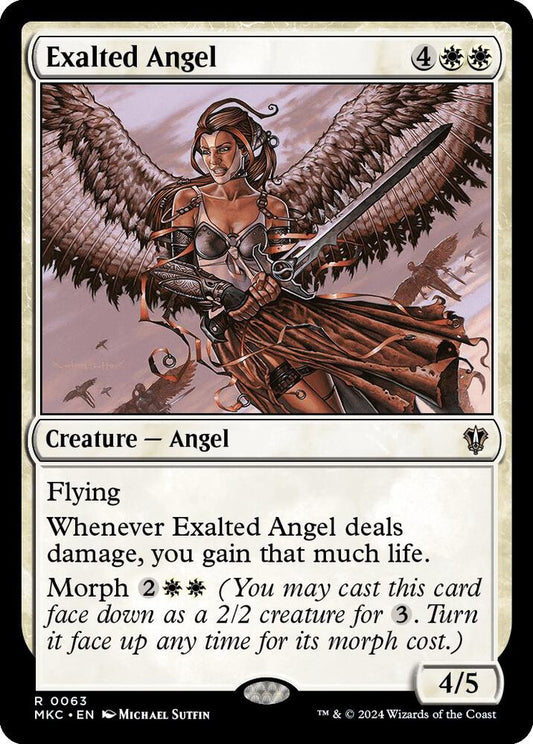 Exalted Angel [Commander: Murders at Karlov Manor] 63