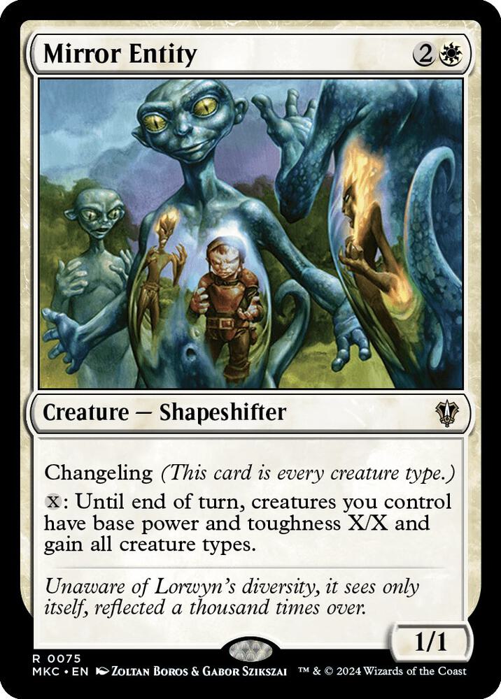 Mirror Entity [Commander: Murders at Karlov Manor] 75