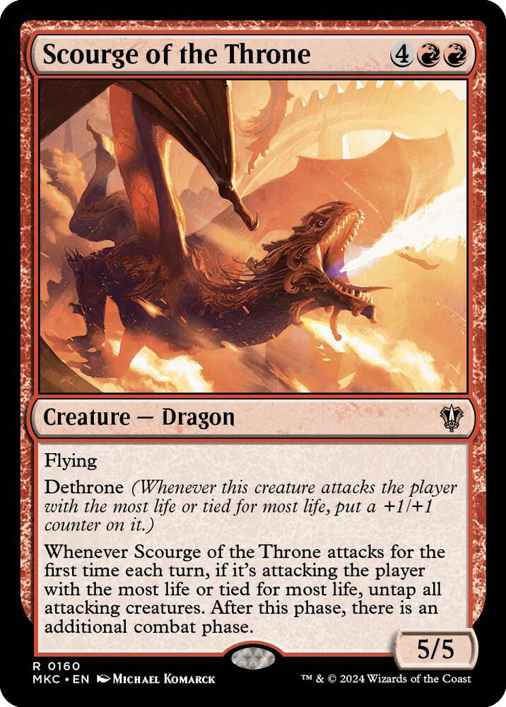 Scourge of the Throne [Commander: Murders at Karlov Manor] 160