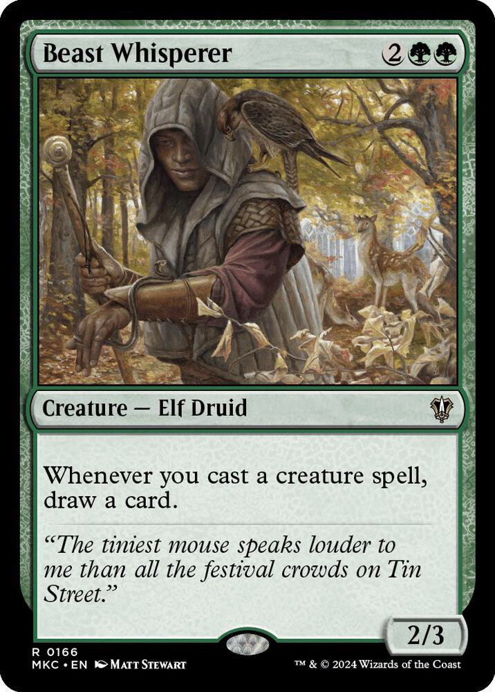 Beast Whisperer [Commander: Murders at Karlov Manor] 166