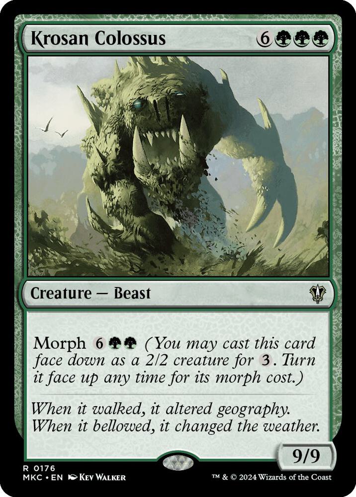 Krosan Colossus [Commander: Murders at Karlov Manor] 176
