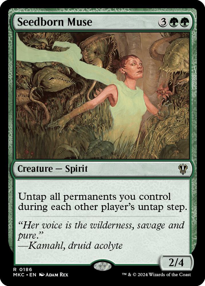 Seedborn Muse [Commander: Murders at Karlov Manor] 186