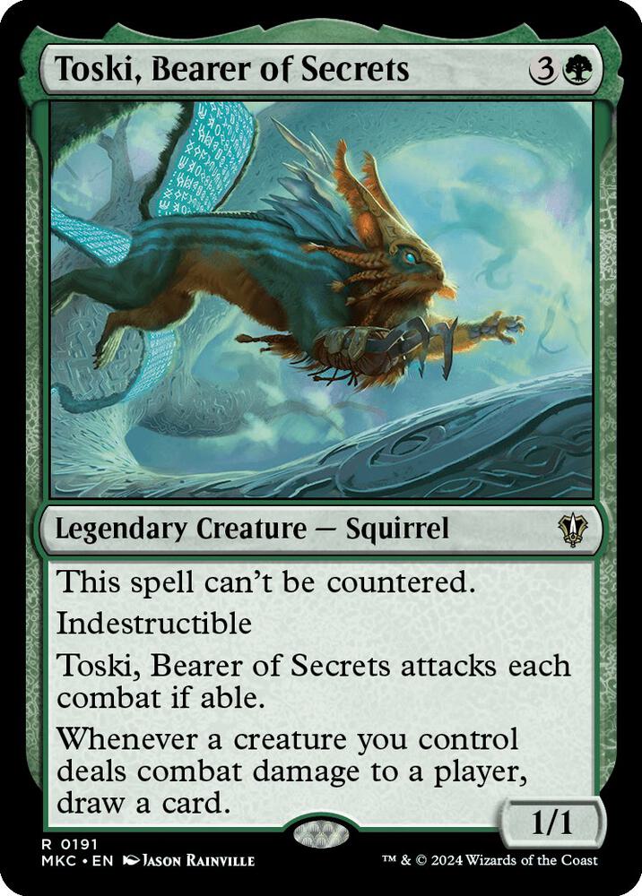 Toski, Bearer of Secrets [Commander: Murders at Karlov Manor] 191