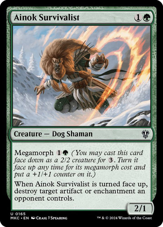 Ainok Survivalist [Commander: Murders at Karlov Manor] 165