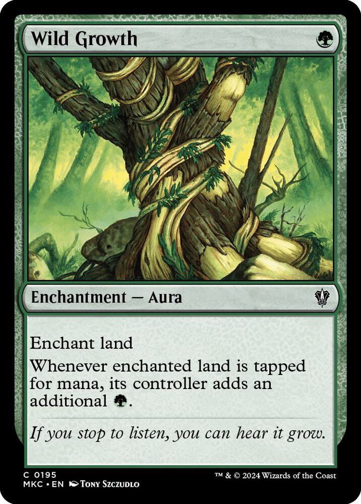 Wild Growth [Commander: Murders at Karlov Manor] 195
