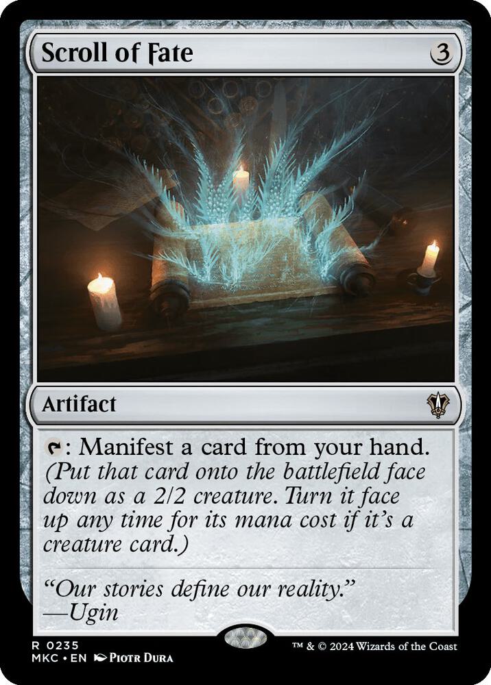 Scroll of Fate [Commander: Murders at Karlov Manor] 235