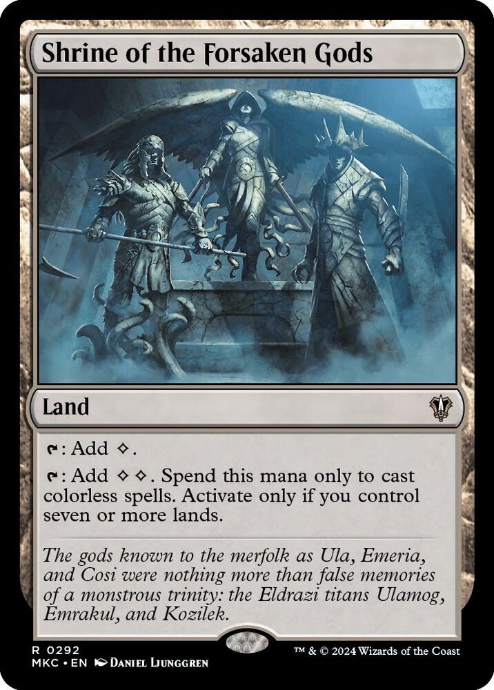 Shrine of the Forsaken Gods [Commander: Murders at Karlov Manor] 292