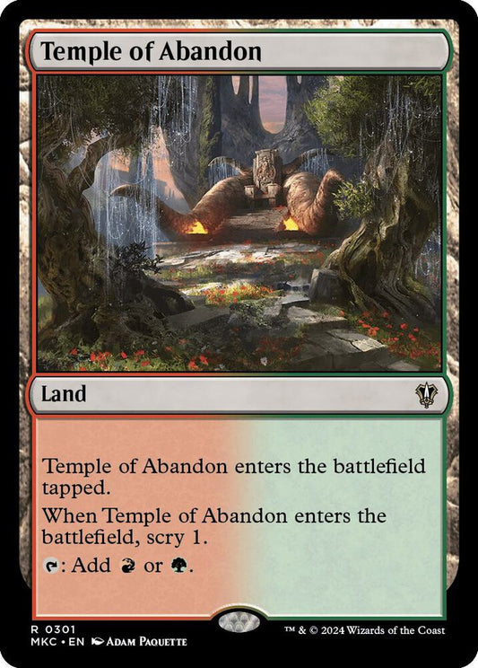 Temple of Abandon [Commander: Murders at Karlov Manor] 301