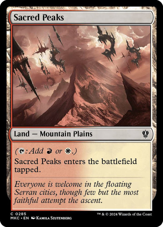 Sacred Peaks [Commander: Murders at Karlov Manor] 285
