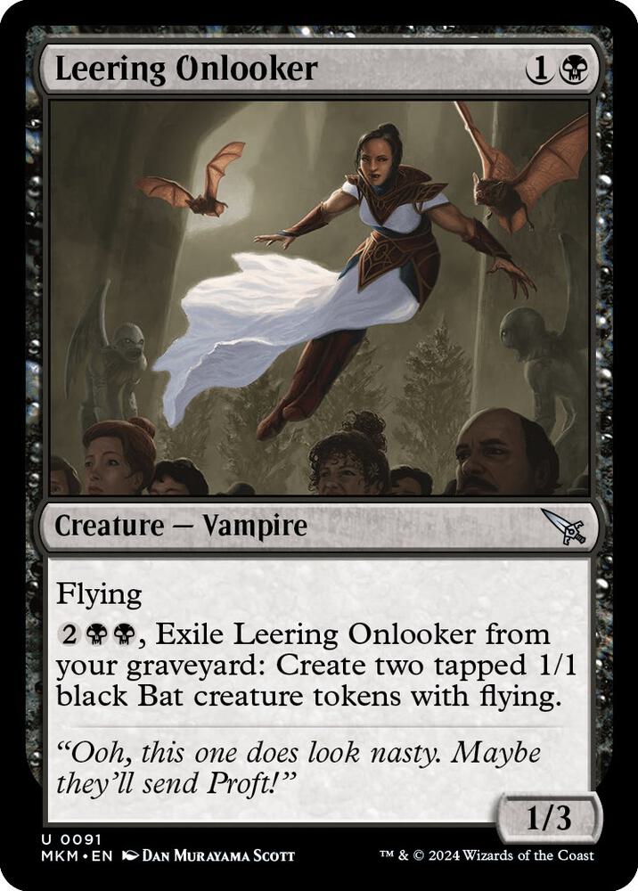 Leering Onlooker [Murders at Karlov Manor] 91