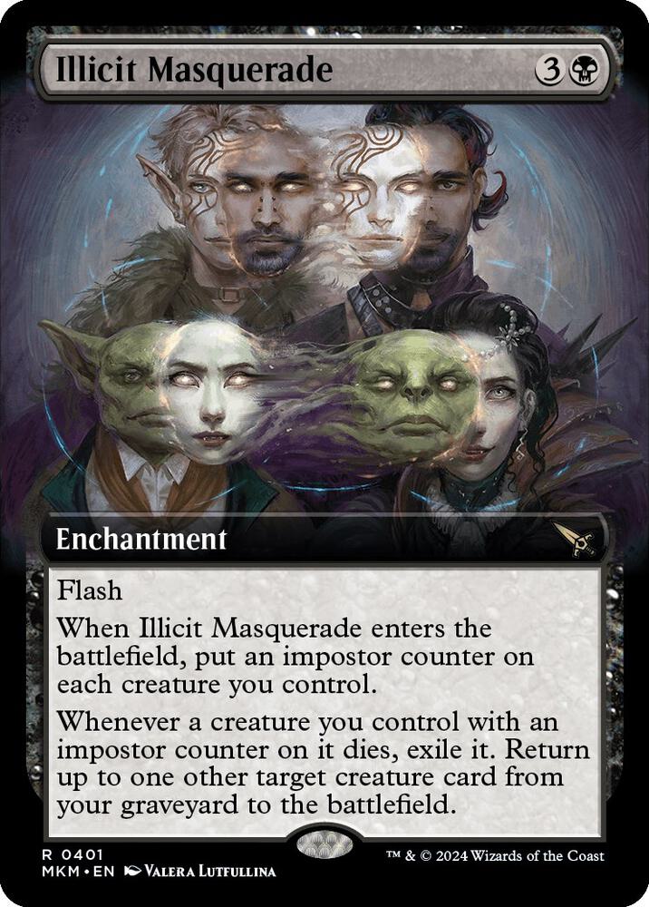 Illicit Masquerade (Extended Art) [Murders at Karlov Manor] 401