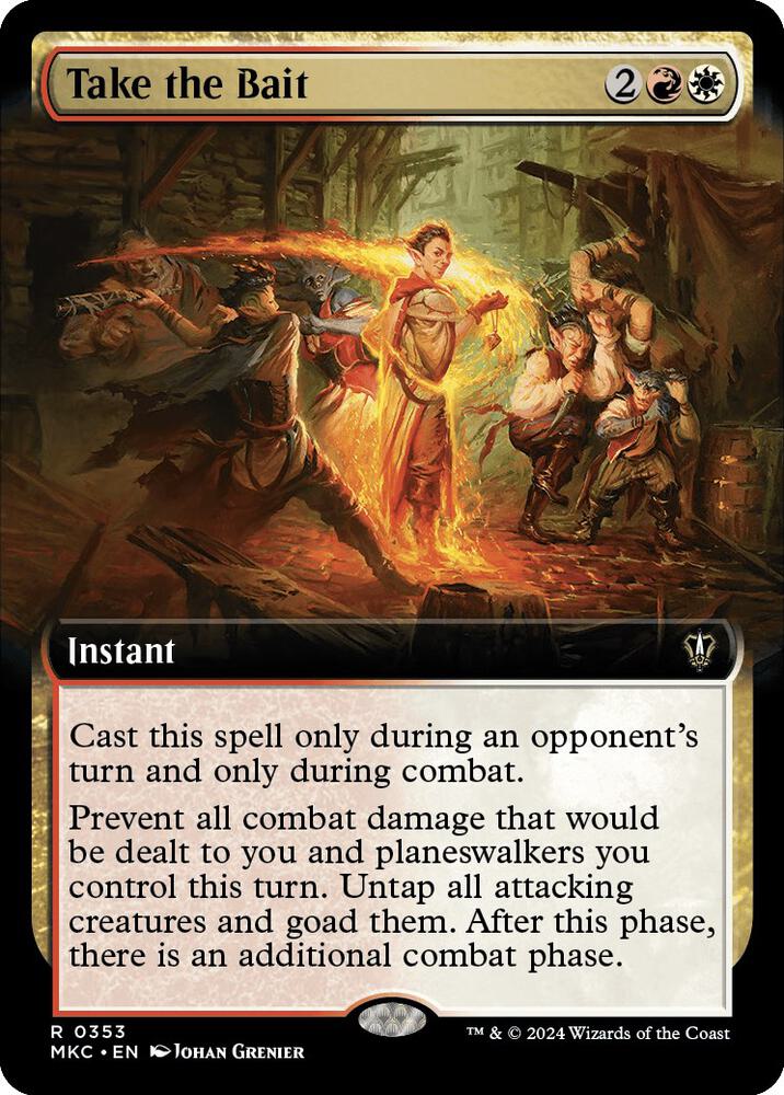 Take the Bait (Extended Art) [Commander: Murders at Karlov Manor] 353