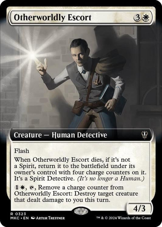 Otherworldly Escort (Extended Art) [Commander: Murders at Karlov Manor] 323