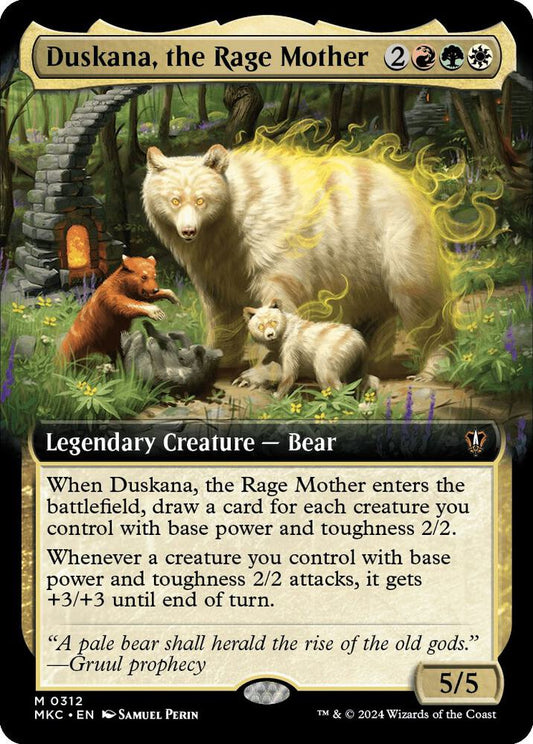 Duskana, the Rage Mother (Extended Art) [Commander: Murders at Karlov Manor] 312