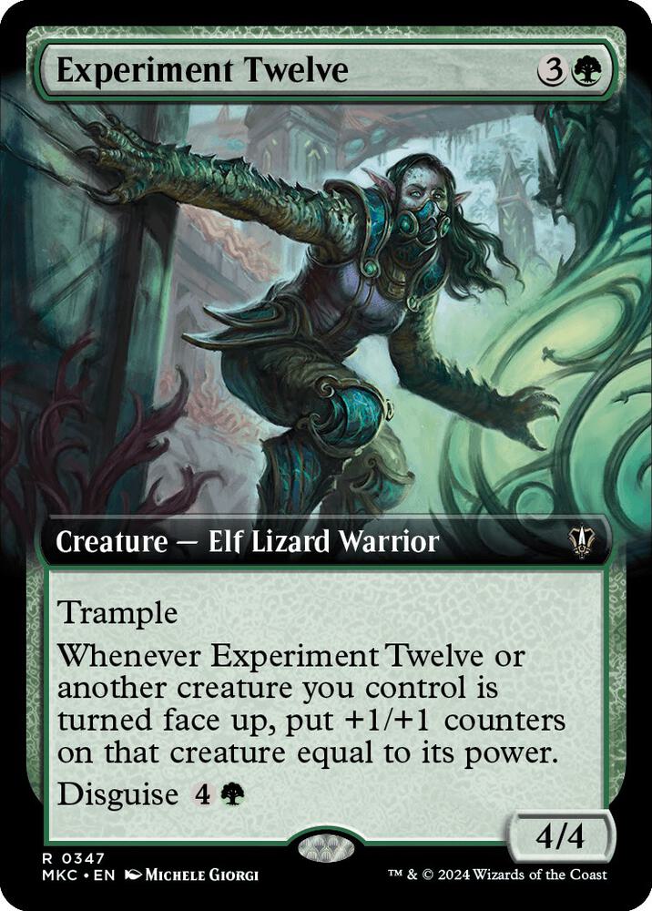 Experiment Twelve (Extended Art) [Commander: Murders at Karlov Manor] 347