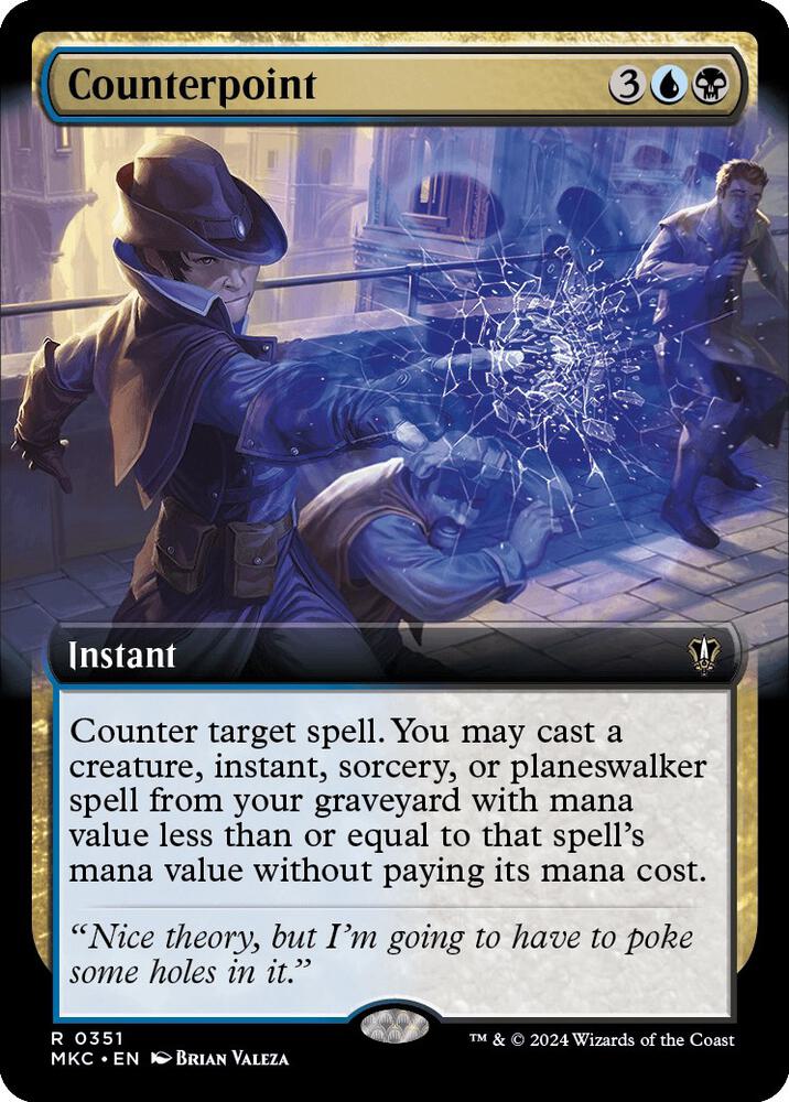 Counterpoint (Extended Art) [Commander: Murders at Karlov Manor] 351