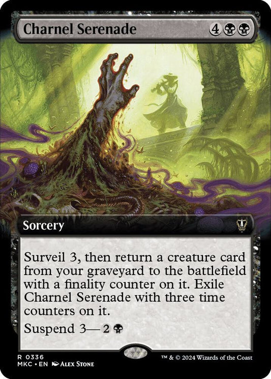 Charnel Serenade (Extended Art) [Commander: Murders at Karlov Manor] 336
