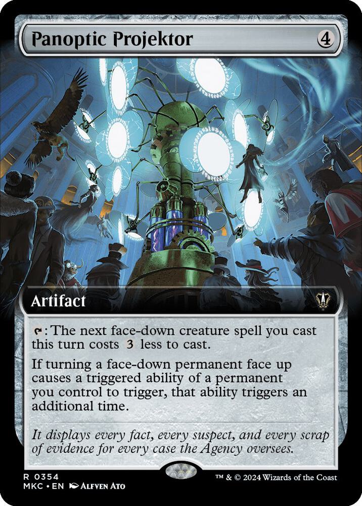 Panoptic Projektor (Extended Art) [Commander: Murders at Karlov Manor] 354