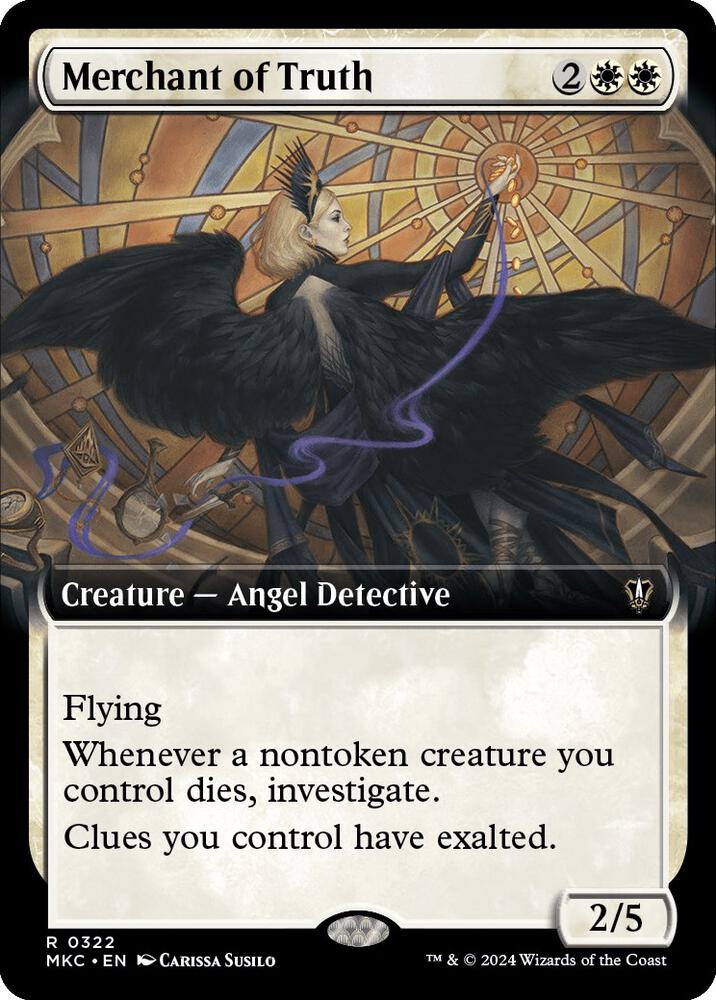 Merchant of Truth (Extended Art) [Commander: Murders at Karlov Manor] 322