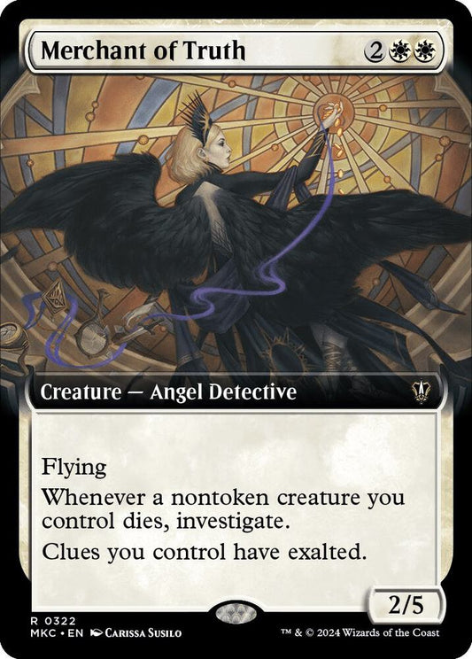 Merchant of Truth (Extended Art) [Commander: Murders at Karlov Manor] 322