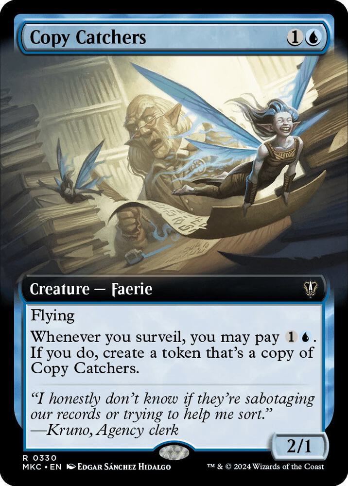 Copy Catchers (Extended Art) [Commander: Murders at Karlov Manor] 330