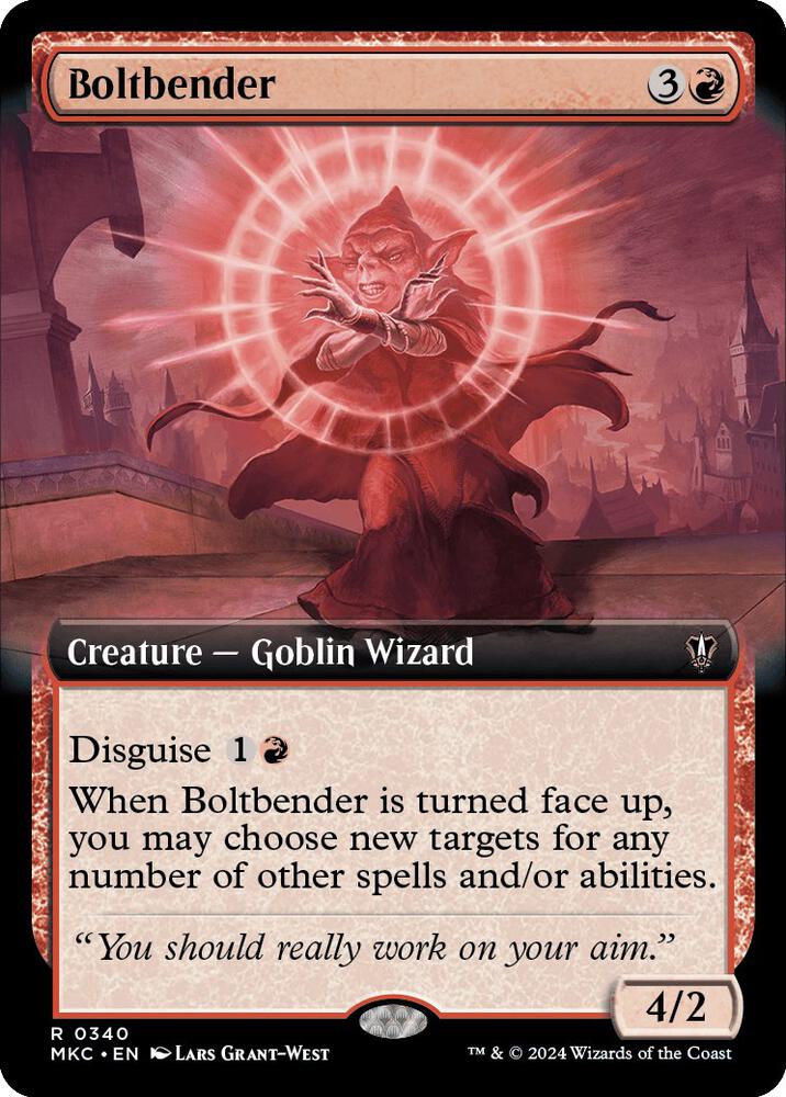 Boltbender (Extended Art) [Commander: Murders at Karlov Manor] 340